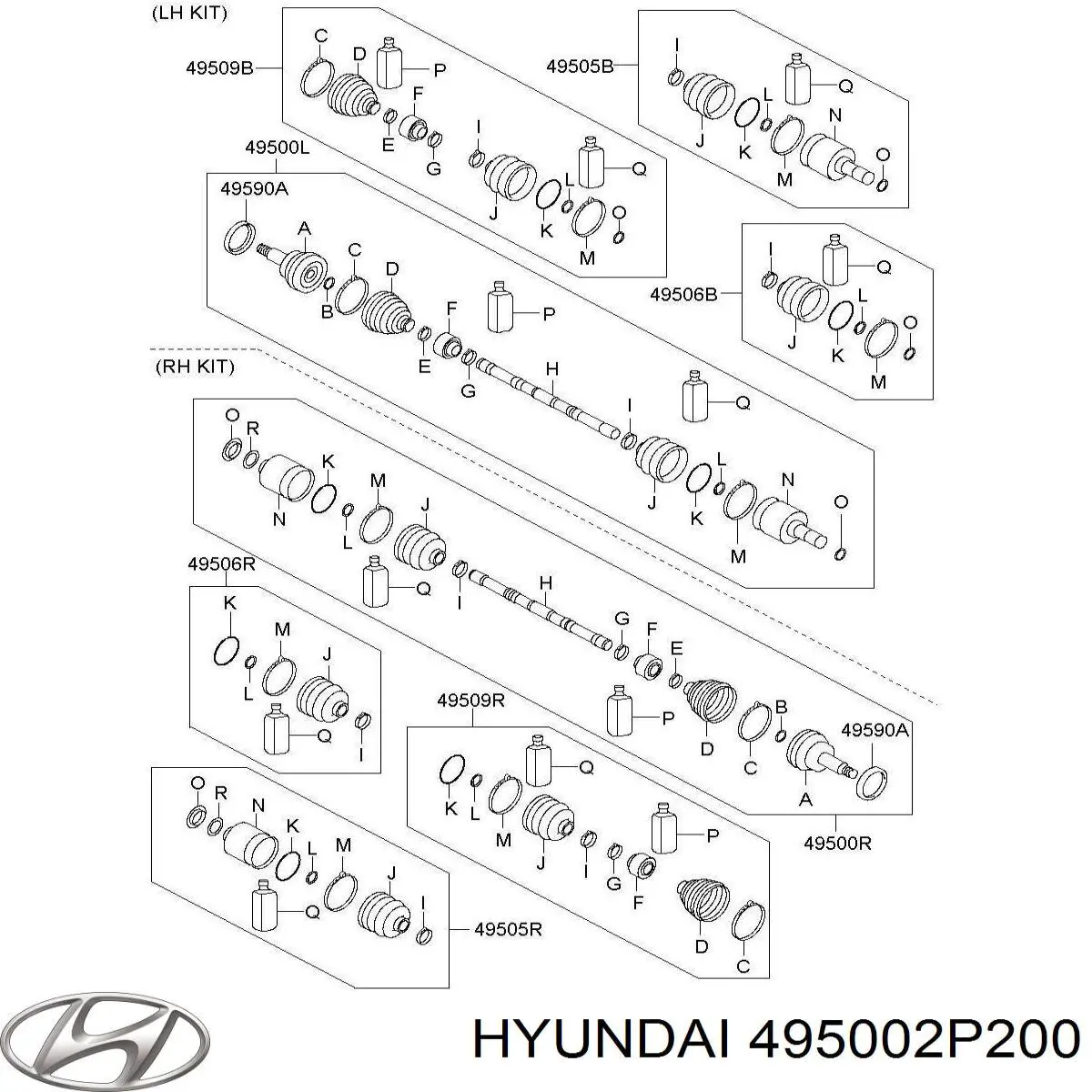  Hyundai/Kia 495002P200