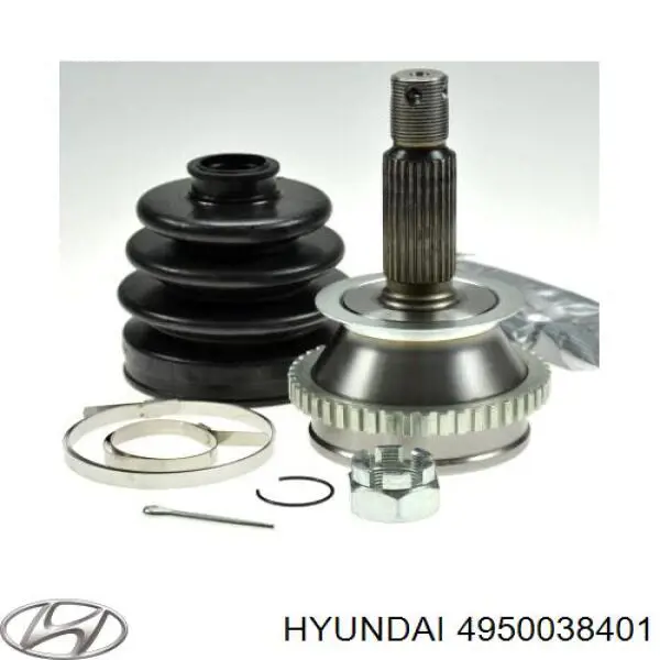 Półoś napędowa przednia lewa Hyundai Sonata IV