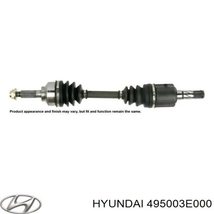 Półoś napędowa przednia lewa Hyundai/Kia 495003E000 cena, od 120,59 USD