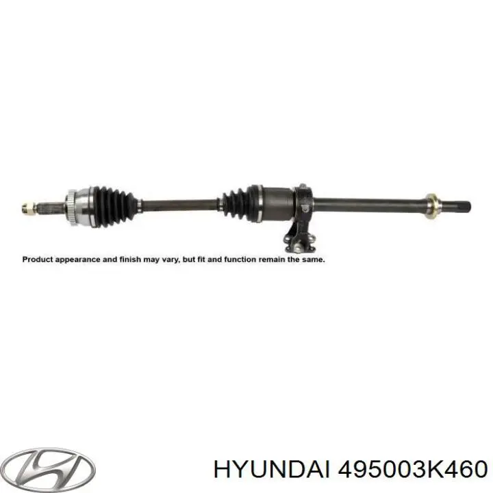 Półoś napędowa przednia prawa Hyundai/Kia 495003K460 cena, od 245,70 USD
