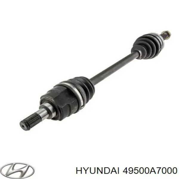 49500A7000 Hyundai/Kia Półoś napędowa przednia lewa