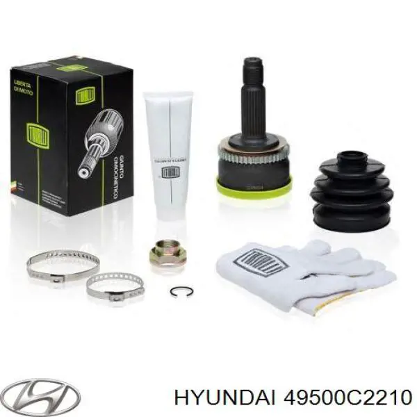 Do koszyka Półoś napędowa przednia lewa Hyundai Sonata VII LF