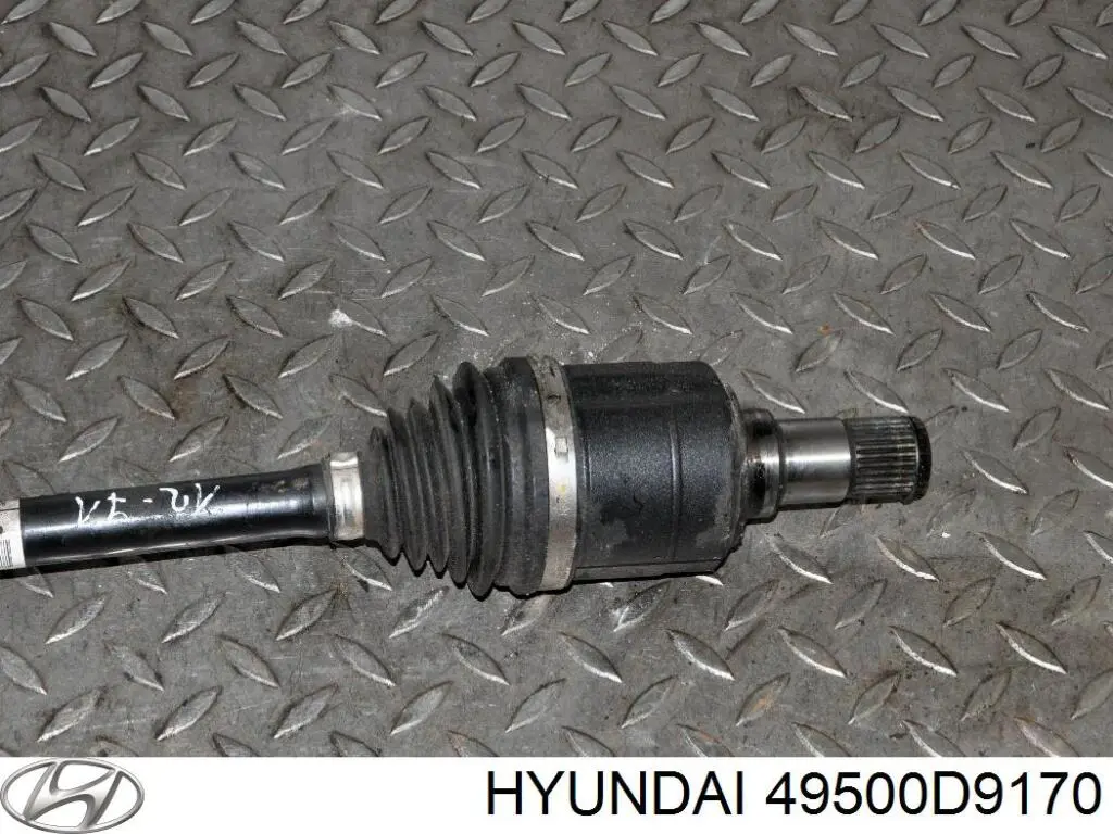 49500D9170 Hyundai/Kia Półoś napędowa przednia lewa
