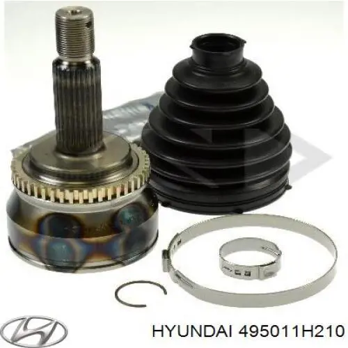 Półoś napędowa przednia lewa Hyundai/Kia 495011H210 cena, od 74,91 USD