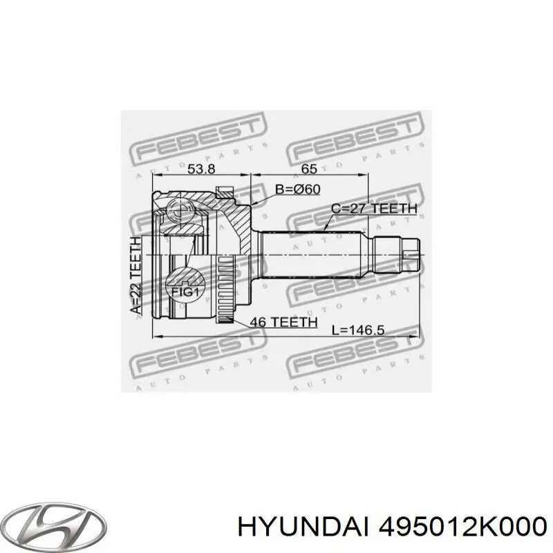  Hyundai/Kia 495012K000