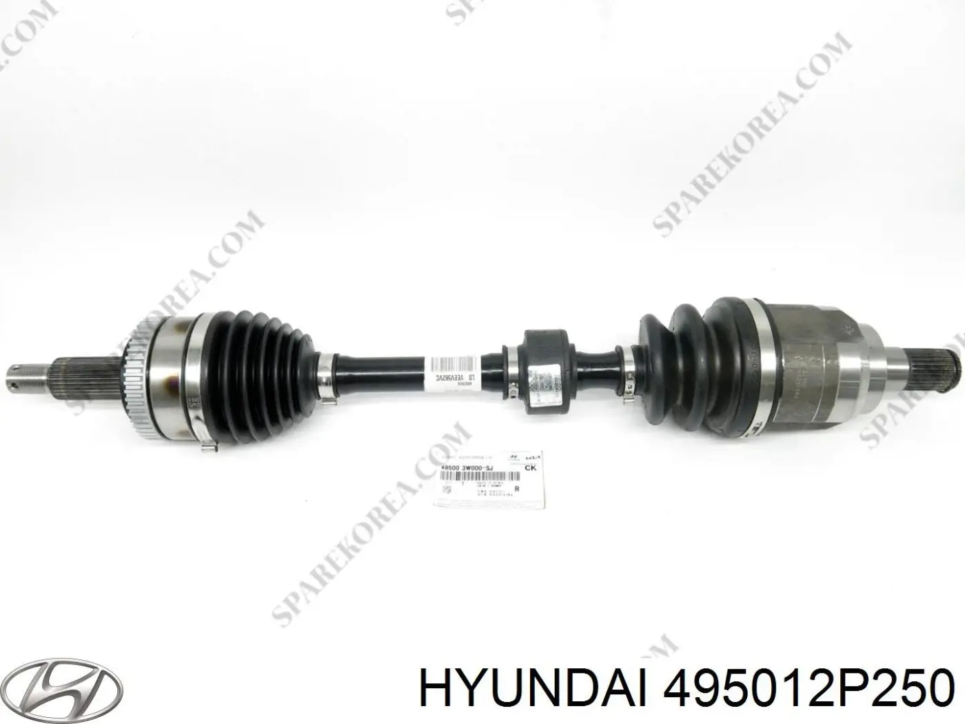 Półoś napędowa przednia prawa 495012P250 Hyundai/Kia