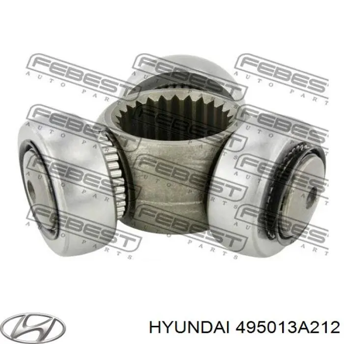 Półoś napędowa przednia do Hyundai Trajet  FO