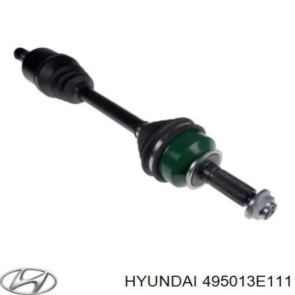 495013E111 Hyundai/Kia Półoś napędowa przednia lewa