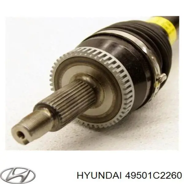 Półoś napędowa przednia prawa Hyundai/Kia 49501C2260 cena, od 132,37 USD