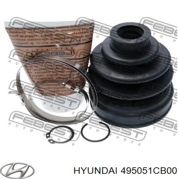 Przegub homokinetyczny przedni wewnętrzny Hyundai/Kia 495051CB00 cena, od 42,31 USD