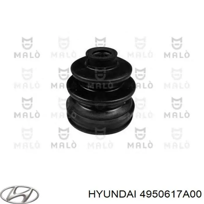 Do koszyka 4950617A00 Hyundai/Kia Osłona przegubu homokinetycznego półosi przedniej wewnętrzna