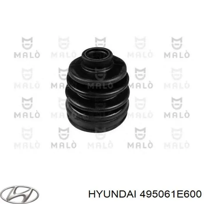 Osłona przegubu homokinetycznego półosi przedniej wewnętrzna Hyundai/Kia 495061E600 cena, od 3,74 USD