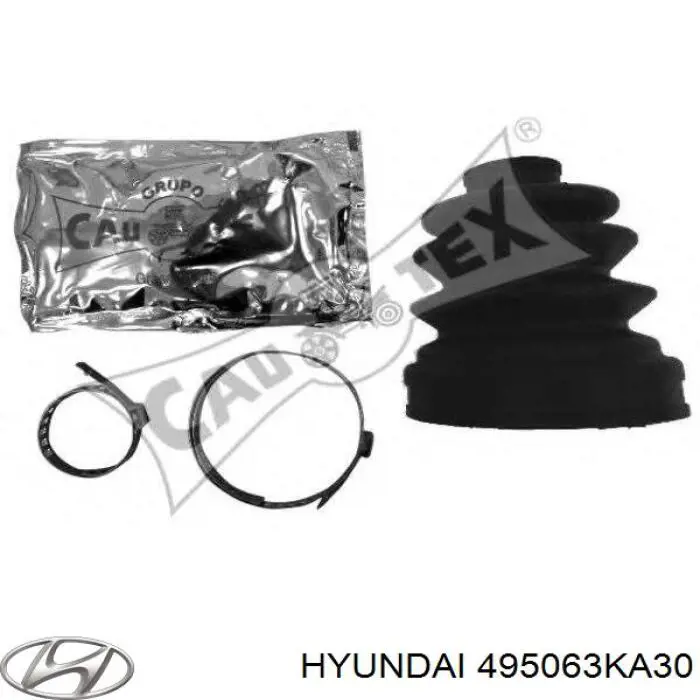 Osłona przegubu homokinetycznego półosi przedniej wewnętrzna Hyundai/Kia 495063KA30 cena, od 10,07 USD