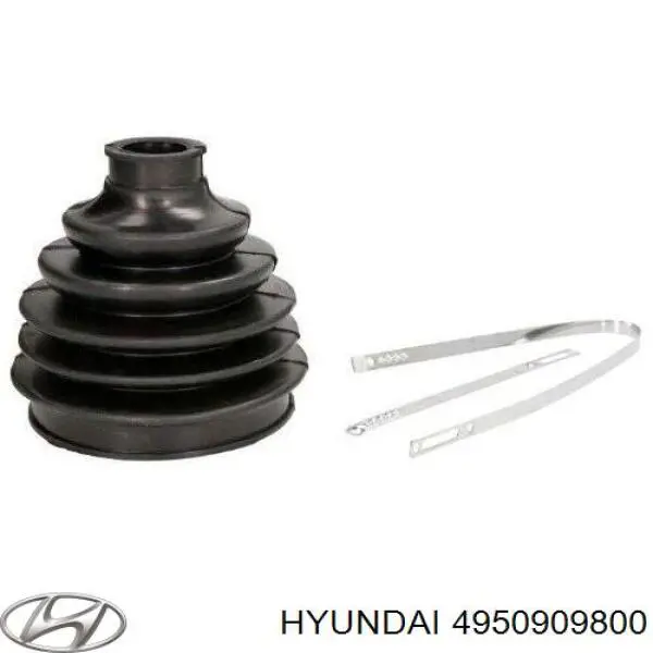 Do koszyka Osłona przegubu homokinetycznego półosi przedniej zewnętrzna Hyundai Sonata IV EU4