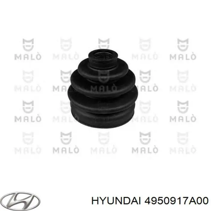 Do koszyka 4950917A00 Hyundai/Kia Osłona przegubu homokinetycznego półosi przedniej zewnętrzna