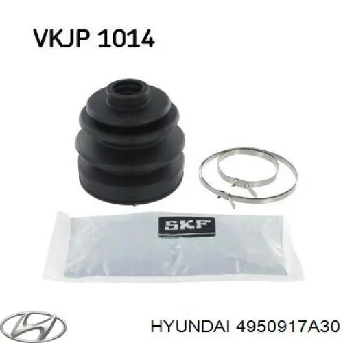 Do koszyka 4950917A30 Hyundai/Kia Osłona przegubu homokinetycznego półosi przedniej zewnętrzna