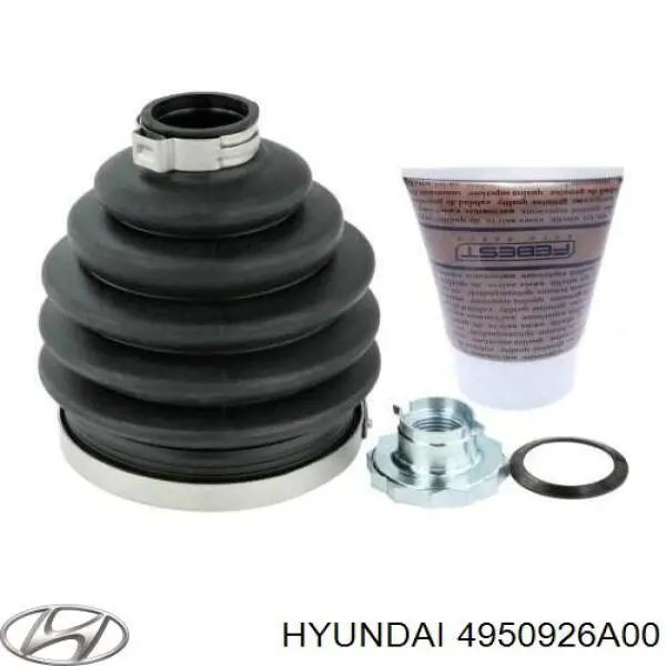 Osłona przegubu homokinetycznego półosi przedniej zewnętrzna 4950926A00 Hyundai/Kia