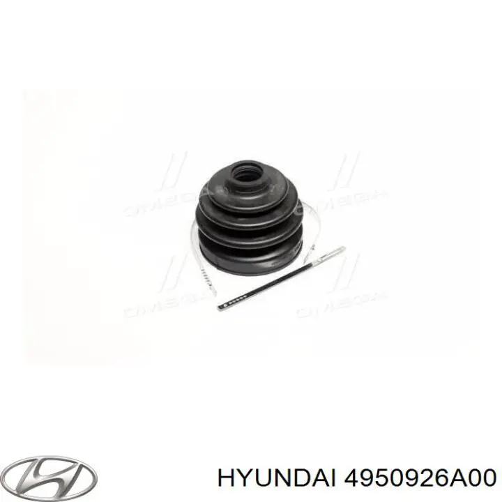 Osłona przegubu homokinetycznego półosi przedniej zewnętrzna Hyundai/Kia 4950926A00 cena, od 8,51 USD