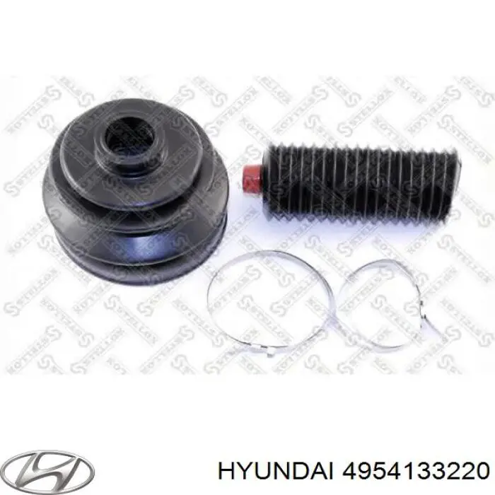 Do koszyka 4954133220 Hyundai/Kia Osłona przegubu homokinetycznego półosi przedniej zewnętrzna
