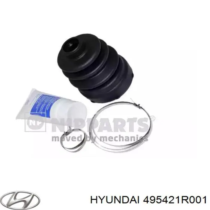 Osłona przegubu homokinetycznego półosi przedniej wewnętrzna Hyundai/Kia 495421R001