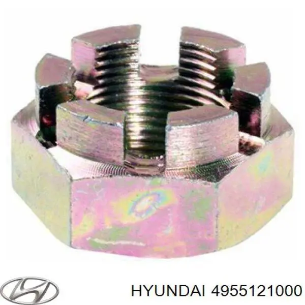Nakrętka piasty przedniej Hyundai/Kia 4955121000 cena, od 7,57 USD