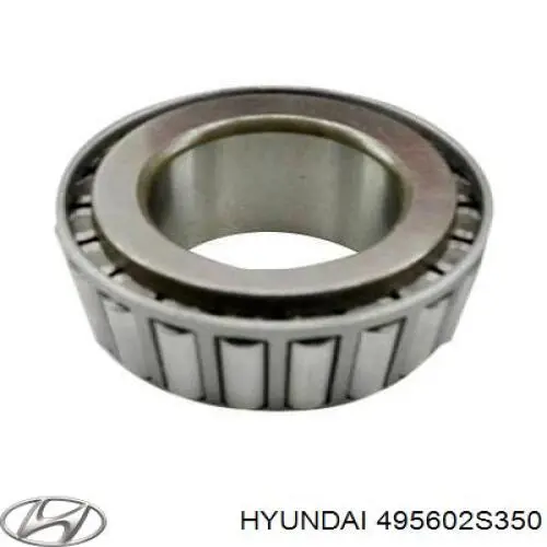 Do koszyka 495602S350 Hyundai/Kia Wał napędowy półosi pośredni