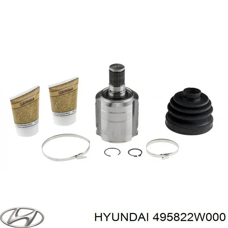 495822W000 Hyundai/Kia Przegub homokinetyczny wewnętrzny przedni lewy