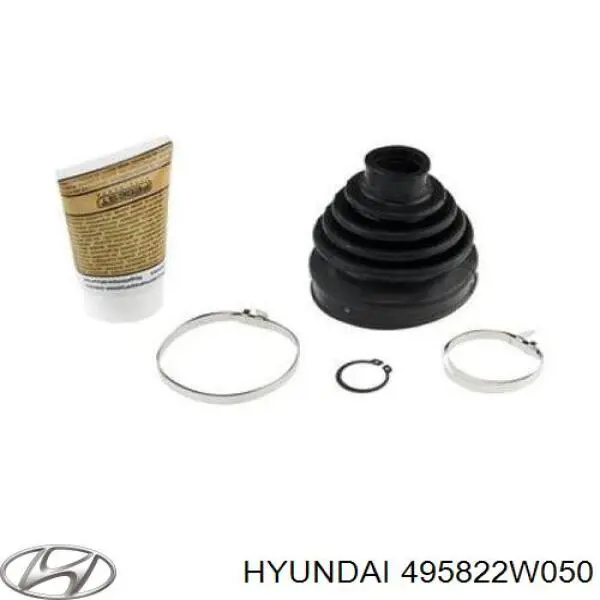 495822W050 Hyundai/Kia Przegub homokinetyczny wewnętrzny przedni prawy