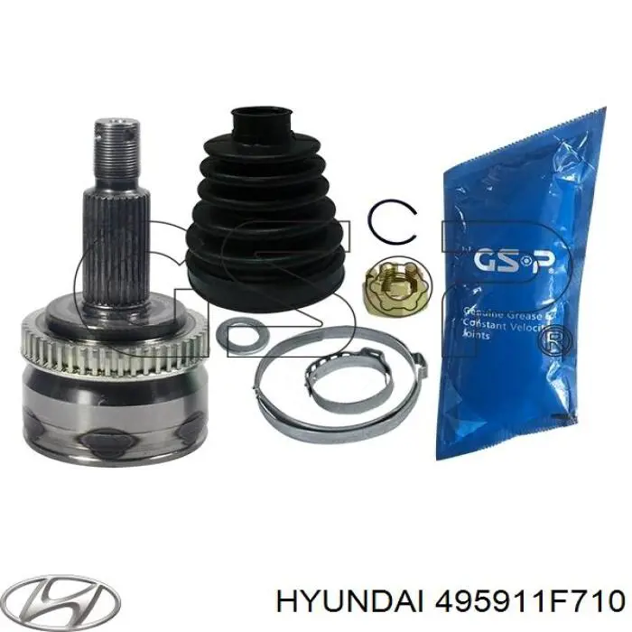 495911F710 Hyundai/Kia Przegub homokinetyczny przedni zewnętrzny