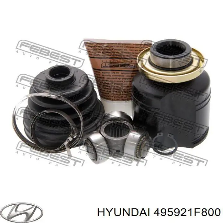 Półoś napędowa przednia prawa Hyundai/Kia 495921F800 cena, od 127,74 USD