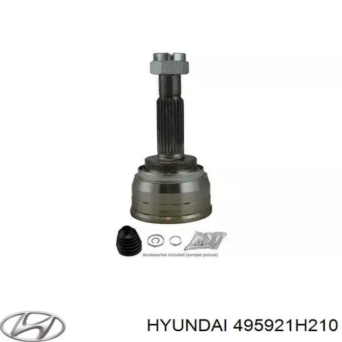 Do koszyka 495921H210 Hyundai/Kia Przegub homokinetyczny przedni zewnętrzny