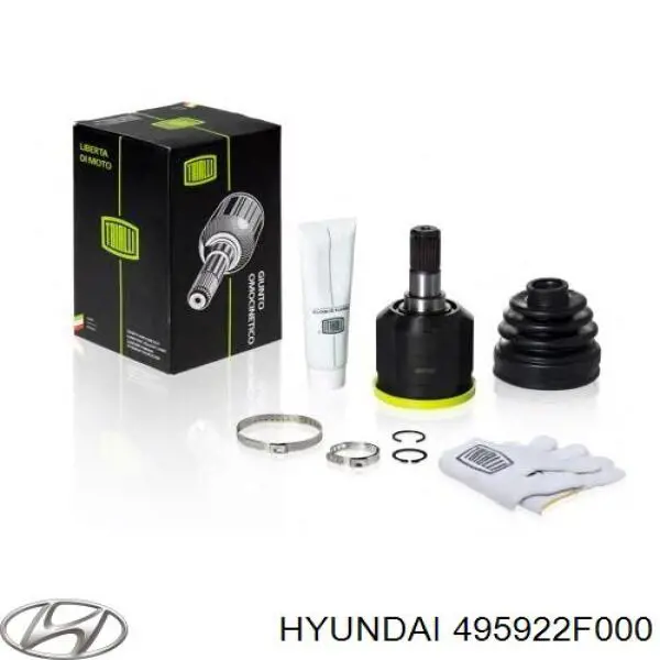 495922F000 Hyundai/Kia Przegub homokinetyczny przedni wewnętrzny