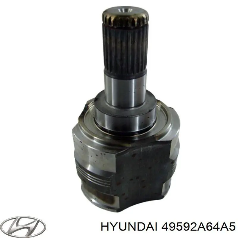 49592A64A5 Hyundai/Kia Przegub homokinetyczny wewnętrzny przedni lewy