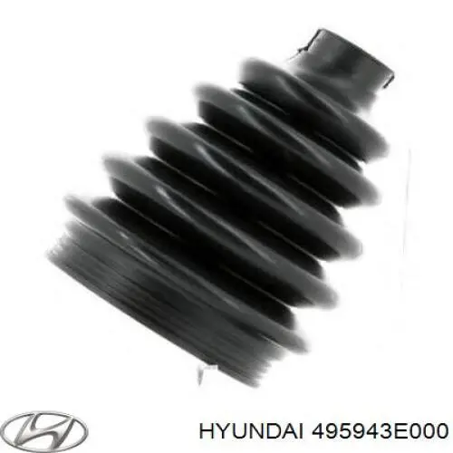 Do koszyka 495943E000 Hyundai/Kia Osłona przegubu homokinetycznego półosi przedniej zewnętrzna