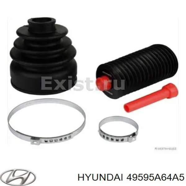 Do koszyka 49595A64A5 Hyundai/Kia Osłona przegubu homokinetycznego półosi przedniej zewnętrzna