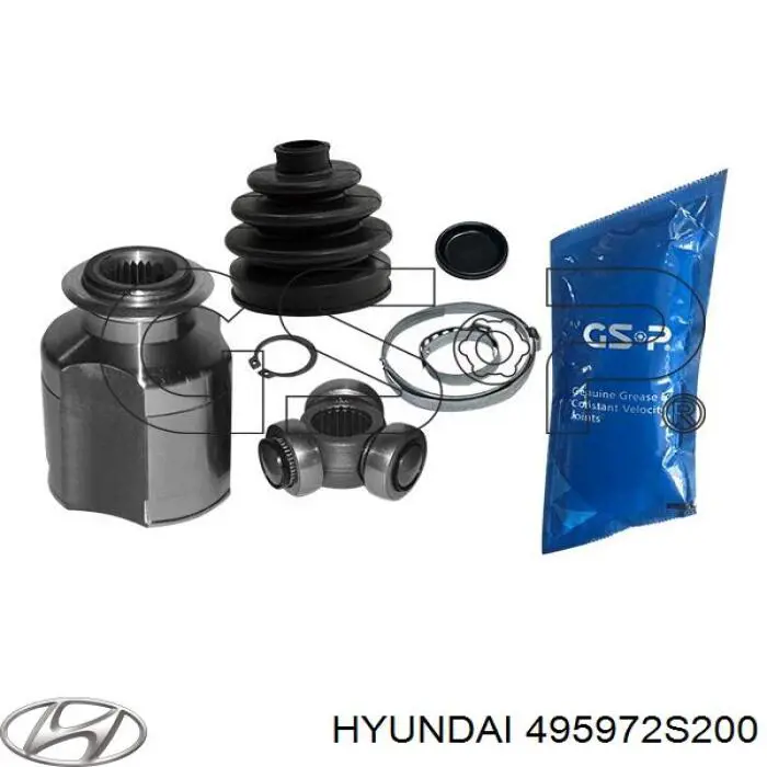 Przegub homokinetyczny wewnętrzny przedni prawy Hyundai/Kia 495972S200 cena, od 45,45 USD