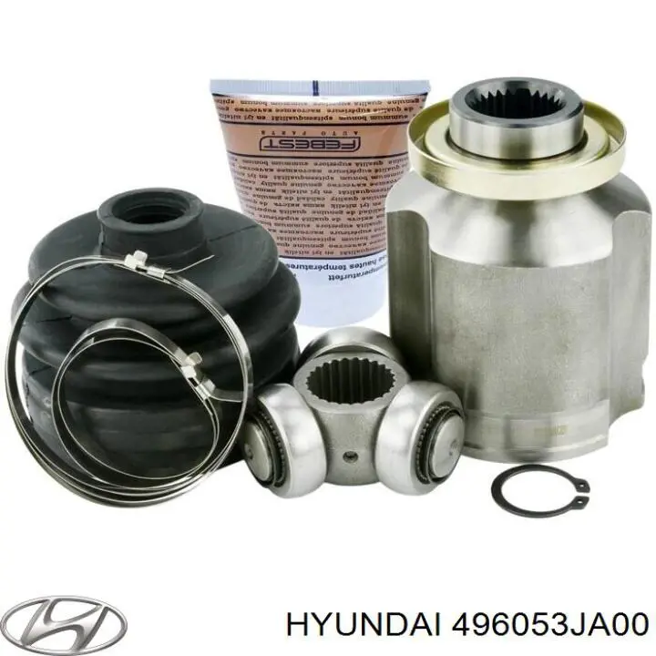 Przegub homokinetyczny wewnętrzny przedni prawy Hyundai/Kia 496053JA00 cena, od 151,16 USD