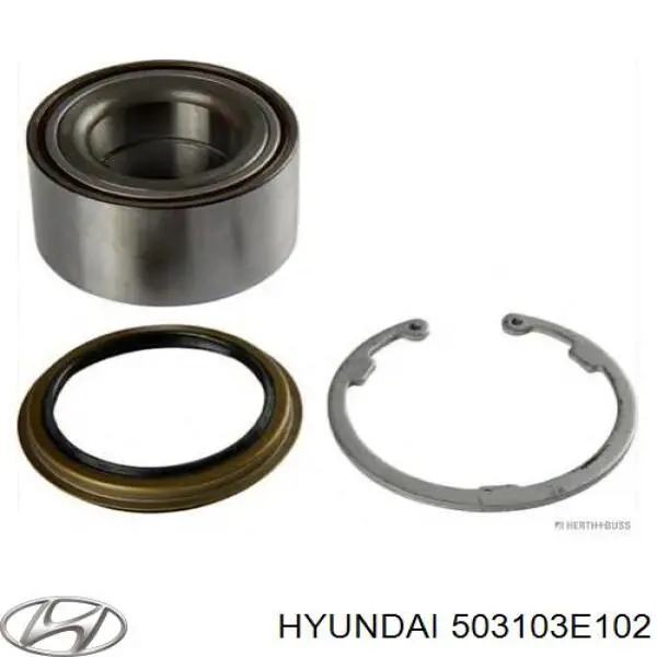 Łożysko piasty przedniej 503103E102 Hyundai/Kia