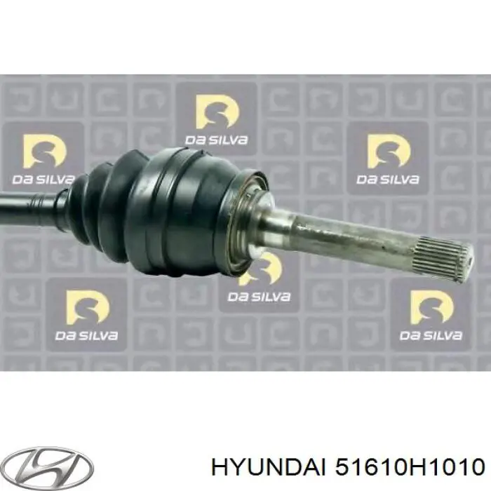 51610H1010 Hyundai/Kia Półoś napędowa przednia lewa