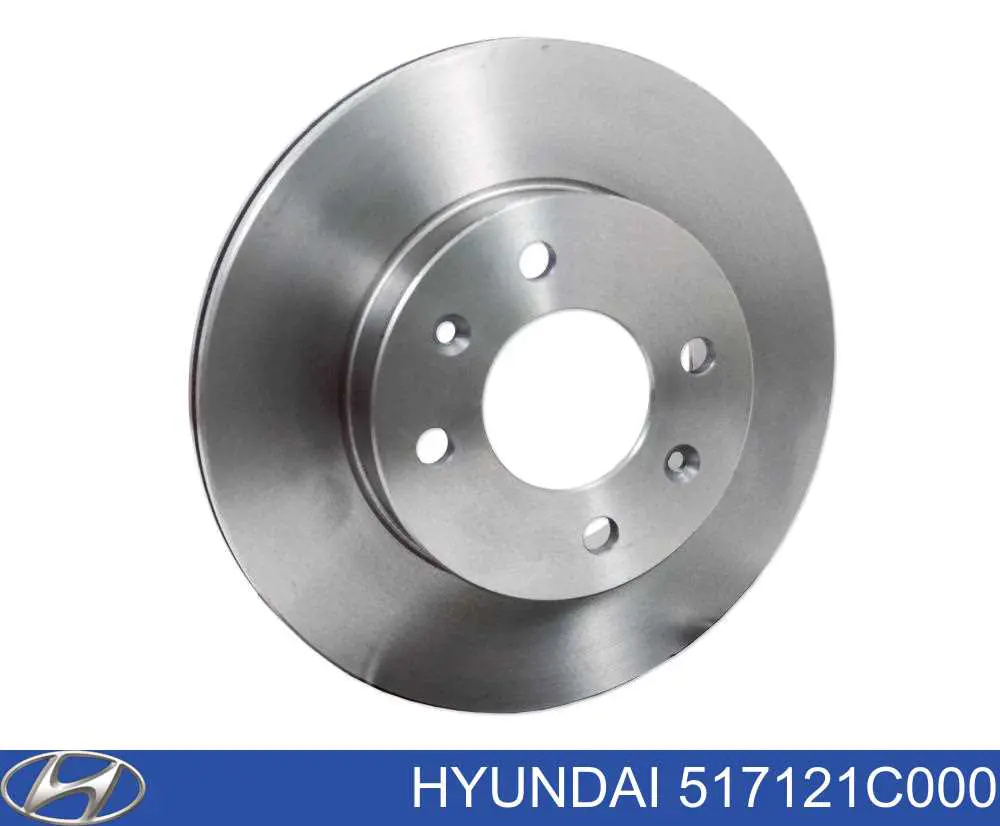 517121C000 Hyundai/Kia tarcza hamulcowa przednia