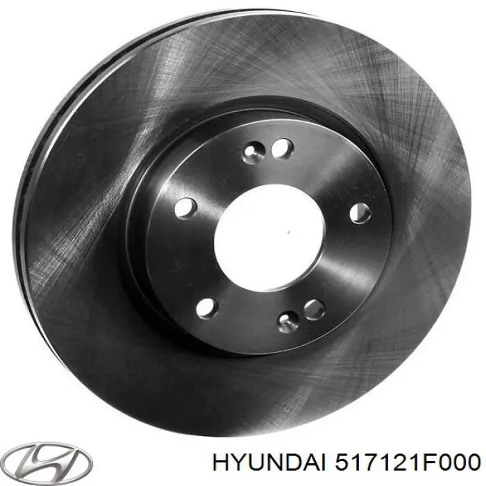 Tarcza hamulcowa przednia Hyundai/Kia 517121F000 cena, od 47,57 USD