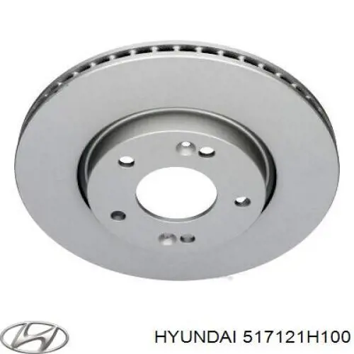 Tarcza hamulcowa przednia Hyundai/Kia 517121H100 cena, od 95,44 USD