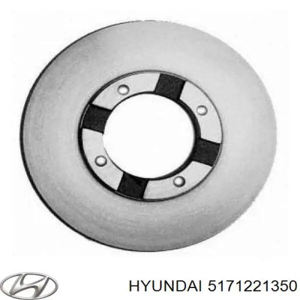 Tarcza hamulcowa przednia Hyundai/Kia 5171221350 cena, od 40,48 USD