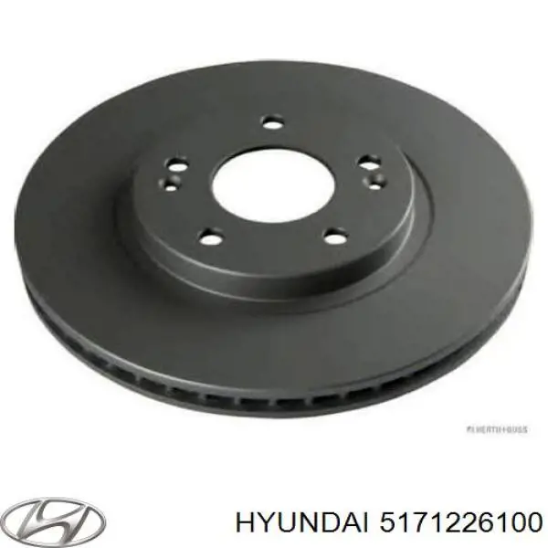5171226100 Hyundai/Kia Tarcza hamulcowa przednia
