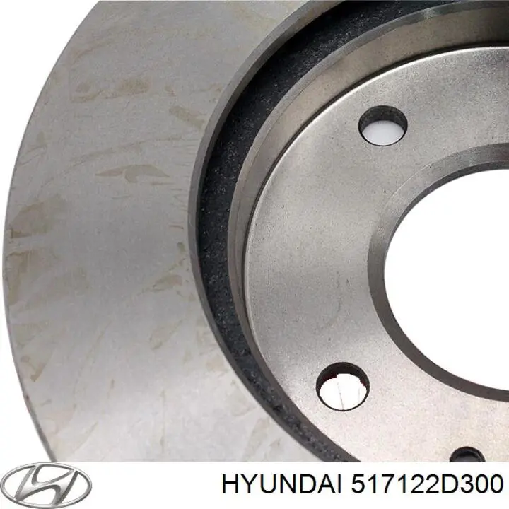 Tarcza hamulcowa przednia Hyundai/Kia 517122D300 cena, od 40,99 USD
