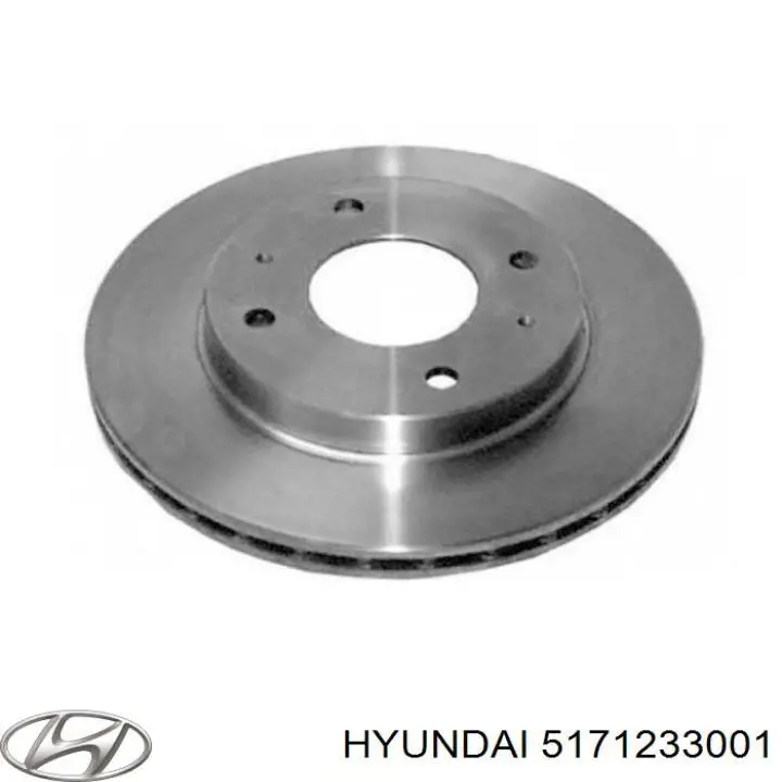 Tarcza hamulcowa przednia Hyundai/Kia 5171233001 cena, od 22,56 USD