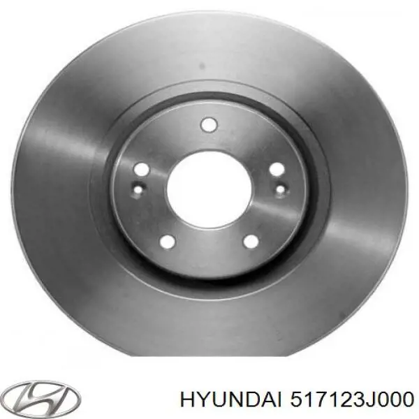 Tarcza hamulcowa przednia Hyundai/Kia 517123J000 cena, od 69,61 USD