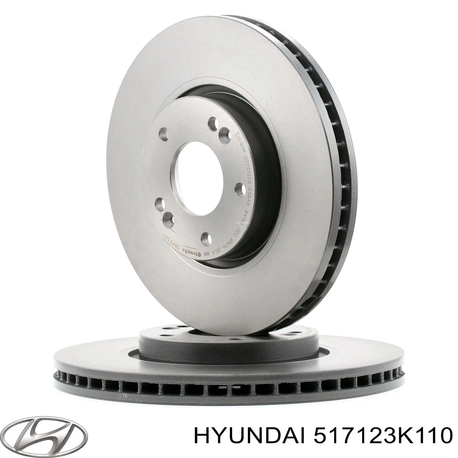 Tarcza hamulcowa przednia Hyundai/Kia 517123K110 cena, od 50,86 USD