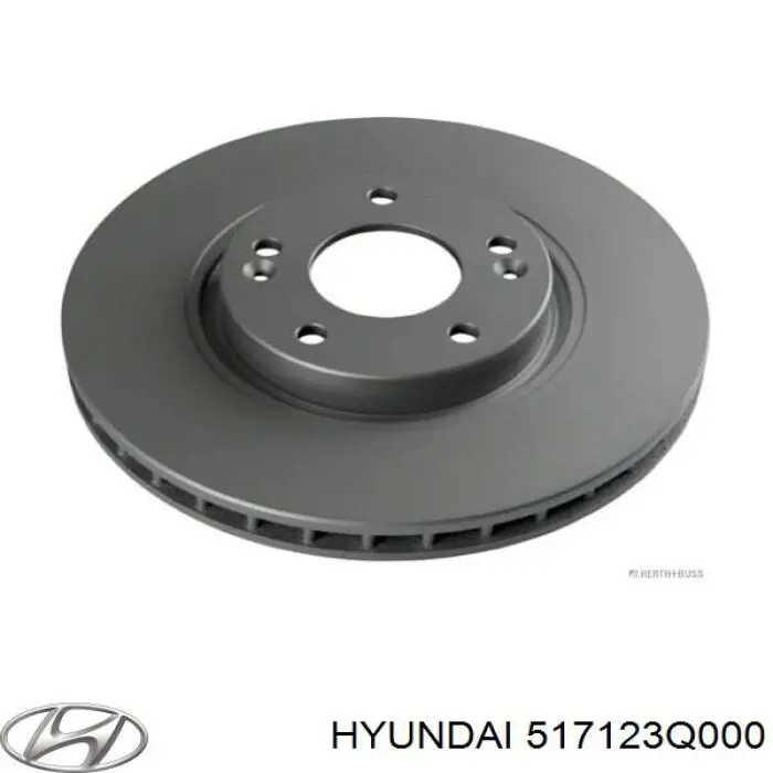 Tarcza hamulcowa przednia Hyundai/Kia 517123Q000 cena, od 27,12 USD