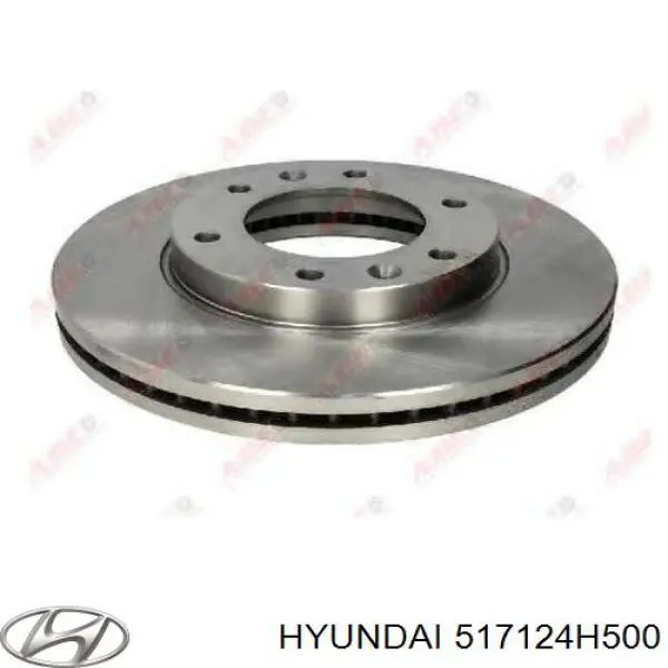 Tarcza hamulcowa przednia Hyundai/Kia 517124H500 cena, od 85,09 USD